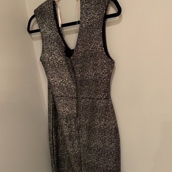 Forever 21 silver mini dress in size M - Picture 2 of 3
